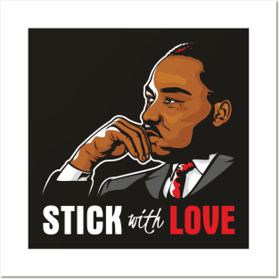 Dr Martin Luther King - Love Posters and Art